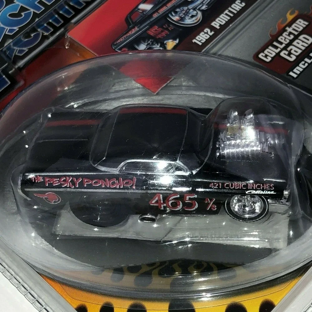 Muscle Machines 1962 62 Pontiac Catalina Car Black‎ Die Cast 1/64 The Original